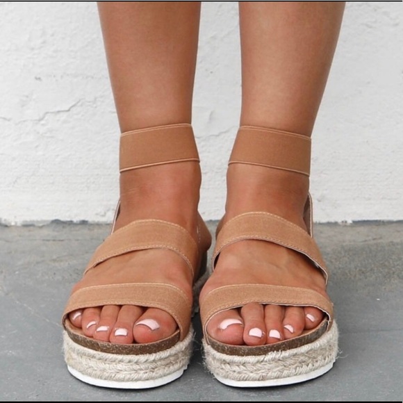 ❤️New Trend❤️🎉Platform Espadrille Wedge Sandals🎉 - Picture 2 of 7